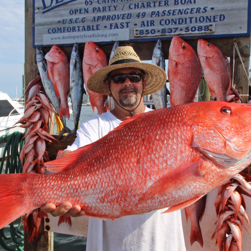 A man holding a fish