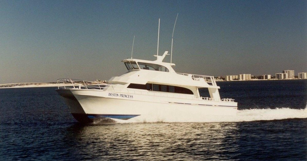 a small boat in a large body of water